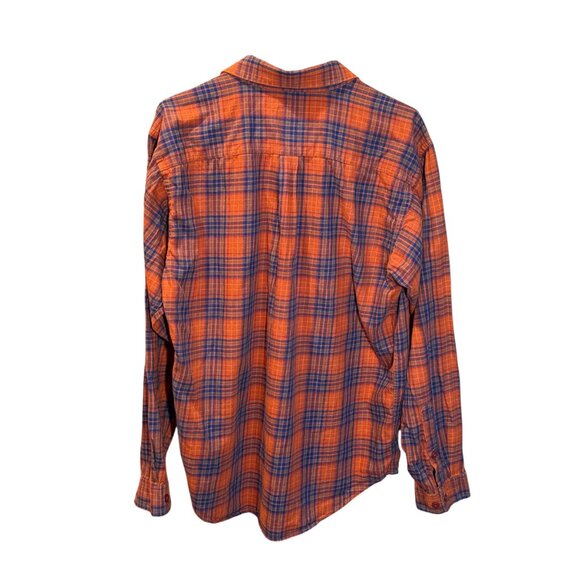 Patagonia‎ Men’s L/S Pima Cotton Shirt Medium River Miles Plaid - Picture 6 of 7